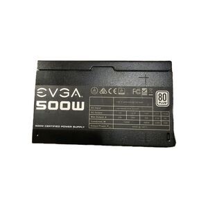 EVGA 500 W1 80Plus 500W Power Supply - 100-W1-0500-KR